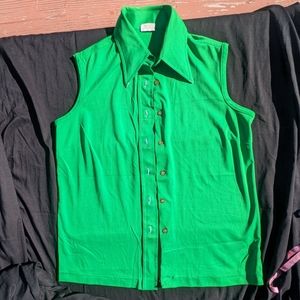 Vintage Polyester Women's Top